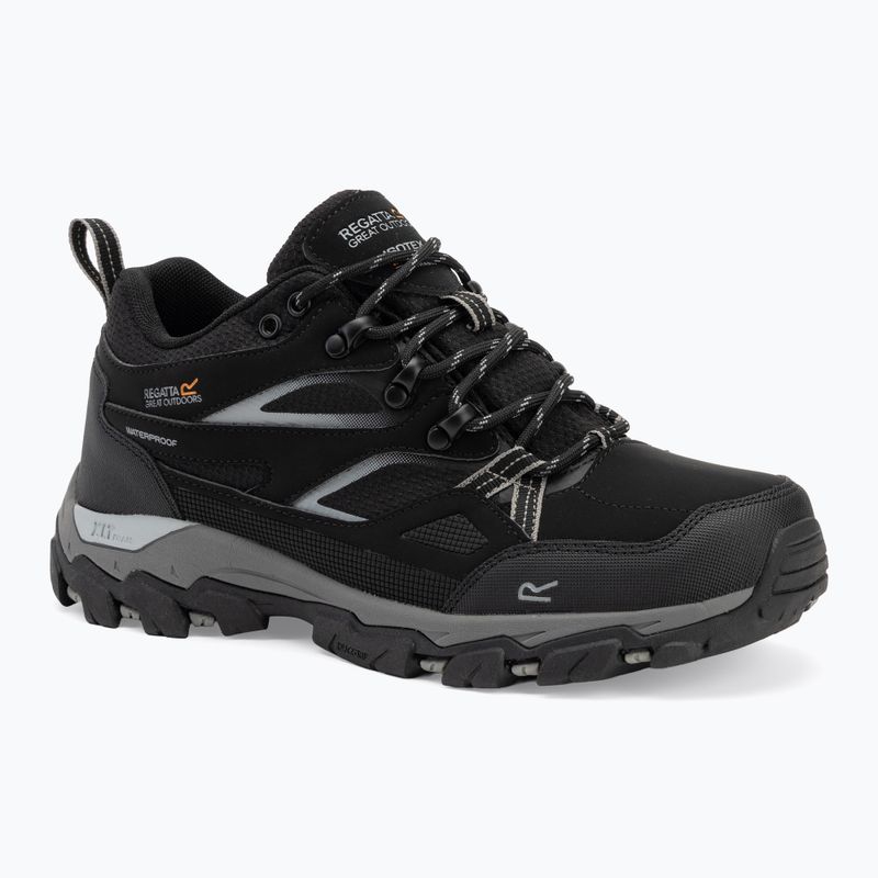 Buty trekkingowe męskie REGATTA Holcombe III Low black/granite