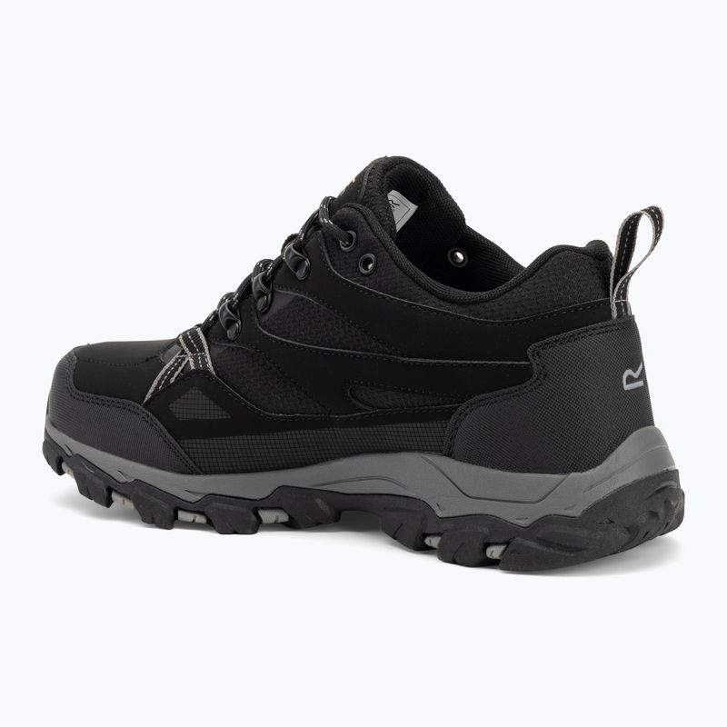 Buty trekkingowe męskie REGATTA Holcombe III Low black/granite 3