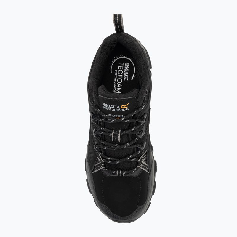 Buty trekkingowe męskie REGATTA Holcombe III Low black/granite 5