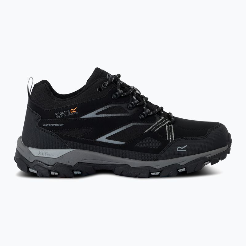 Buty trekkingowe męskie REGATTA Holcombe III Low black/granite