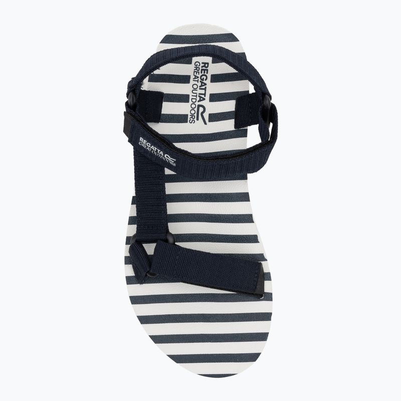 Sandały damskie REGATTA Vendeavour navy/navy stripe 5