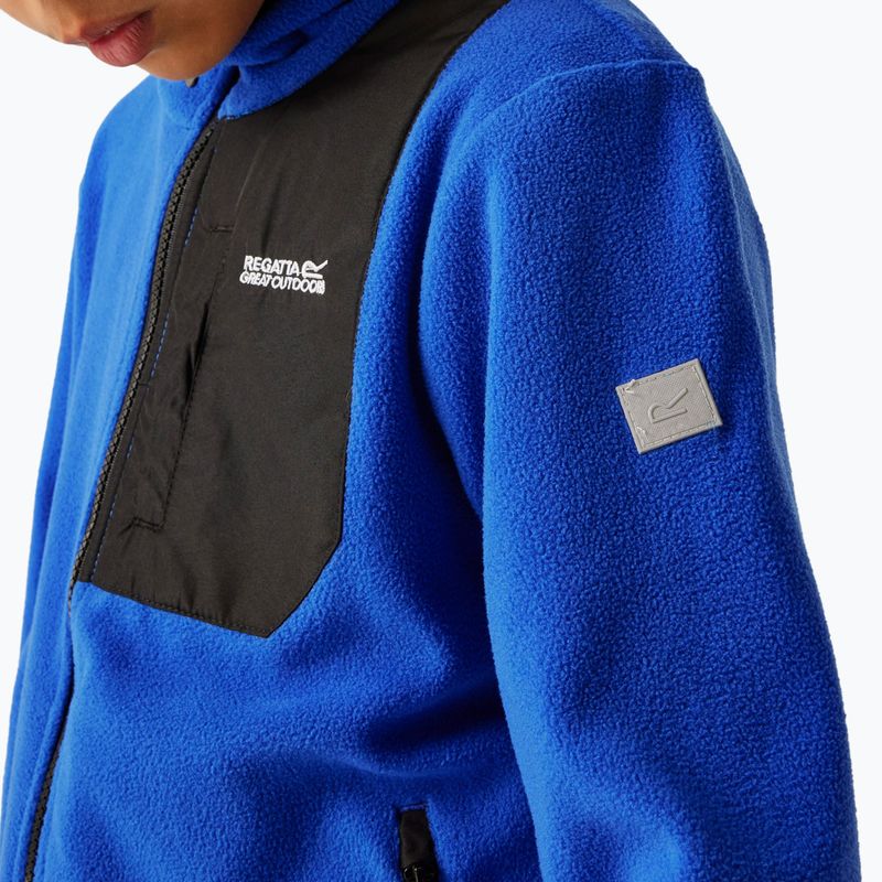 Bluza polarowa dziecięca REGATTA Frankie Full Zip olympian blue 4