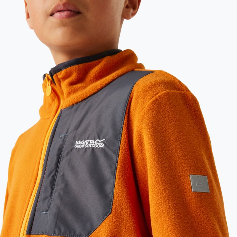 Bluza polarowa dziecięca REGATTA Frankie Full Zip fox 4