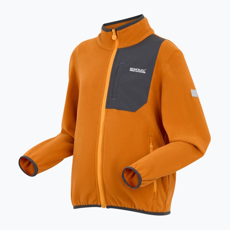 Bluza polarowa dziecięca REGATTA Frankie Full Zip fox 7