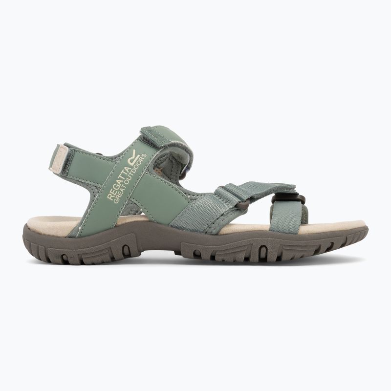 Sandały damskie REGATTA Santa Clara II glacier green /light vanilla 2