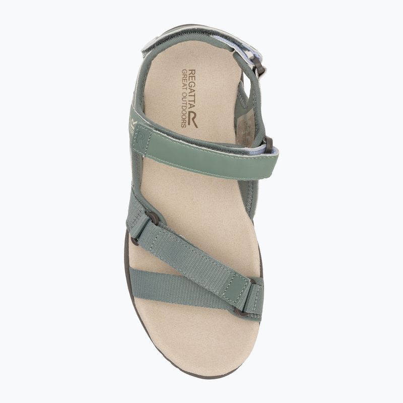 Sandały damskie REGATTA Santa Clara II glacier green /light vanilla 5