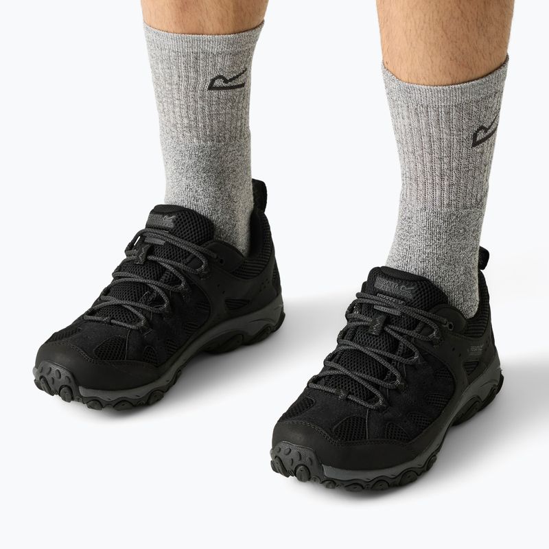 Buty trekkingowe męskie REGATTA Edgepoint IV Low black/granit 10