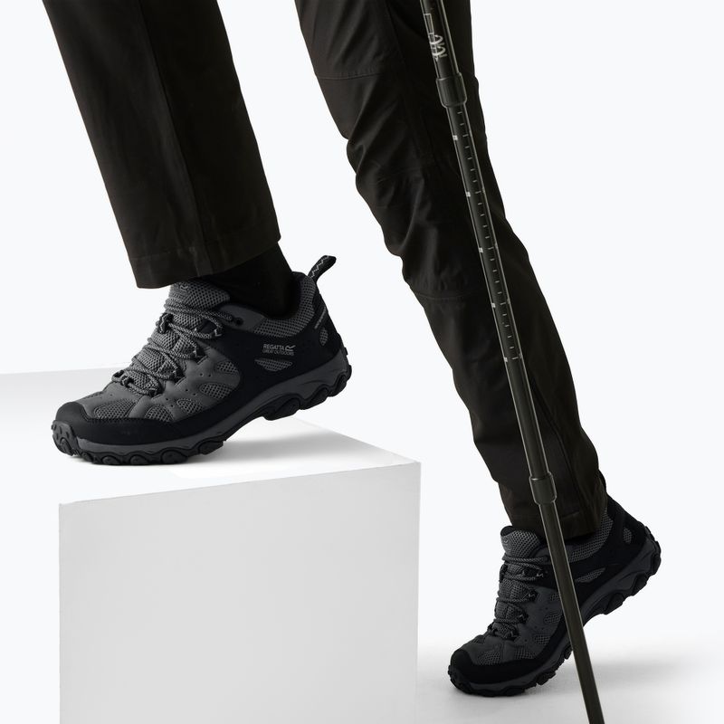 Buty trekkingowe męskie REGATTA Edgepoint IV Low granite/dark steel 9