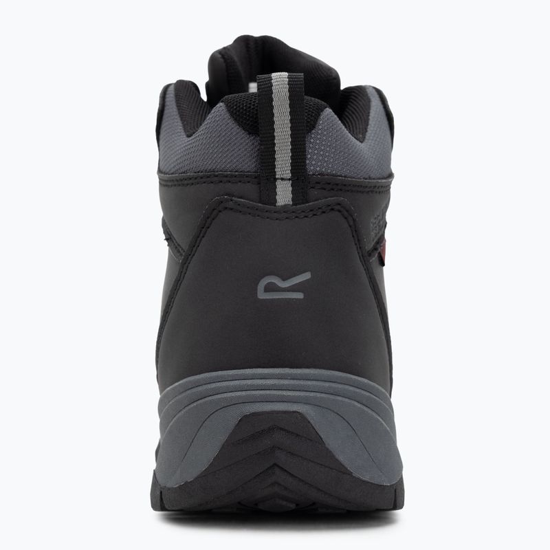 Buty turystyczne męskie REGATTA Amble black/rio red 6