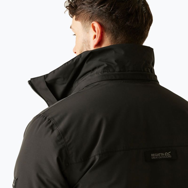 Kurtka przeciwdeszczowa meska REGATTA Marron black 6