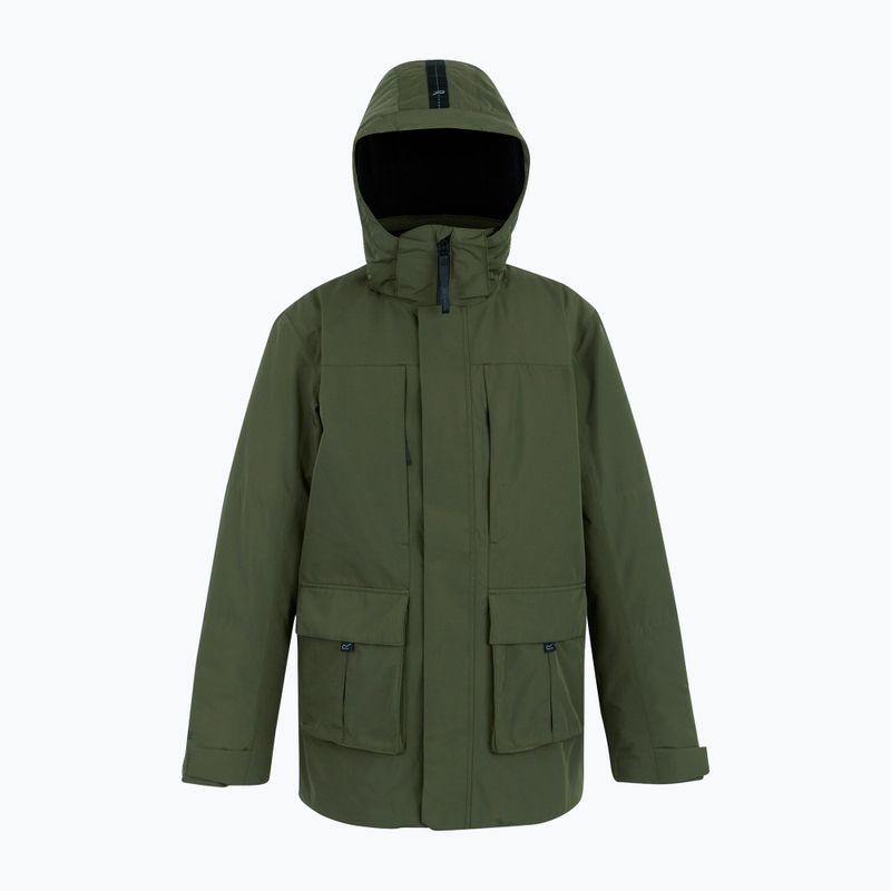 Kurtka przeciwdeszczowa meska REGATTA Marron olive night/black 10