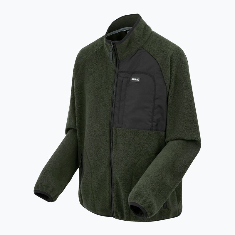 Bluza polarowa męska REGATTA Frankie Borg dark khaki 7