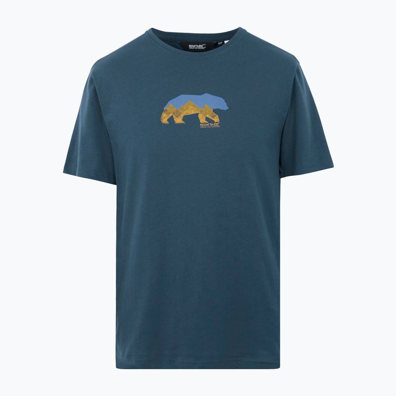 Koszulka męska REGATTA ClineIX moonlight denim bear 5