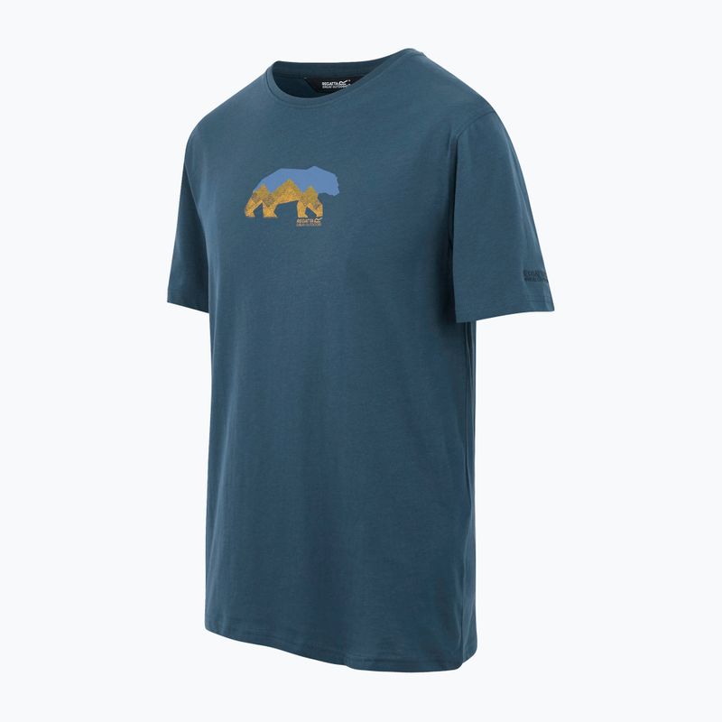 Koszulka męska REGATTA ClineIX moonlight denim bear 7