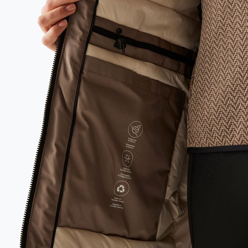 Kurtka przeciwdeszczowa damska REGATTA Marron mocha/perfectly pale 8