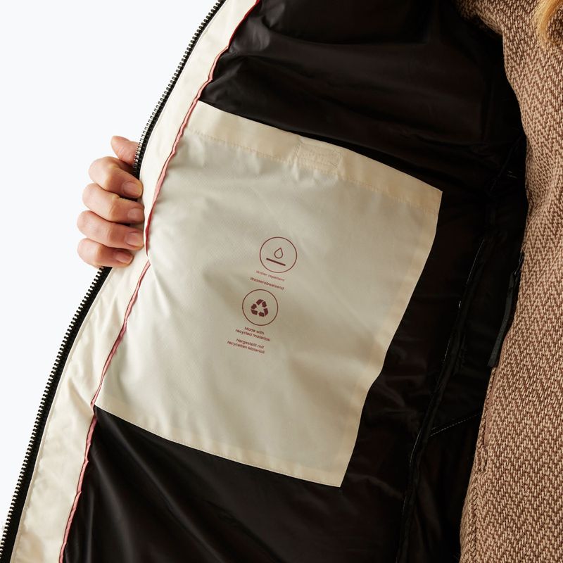 Płaszcz ocieplany damski REGATTA Ujeane stone white/black 8