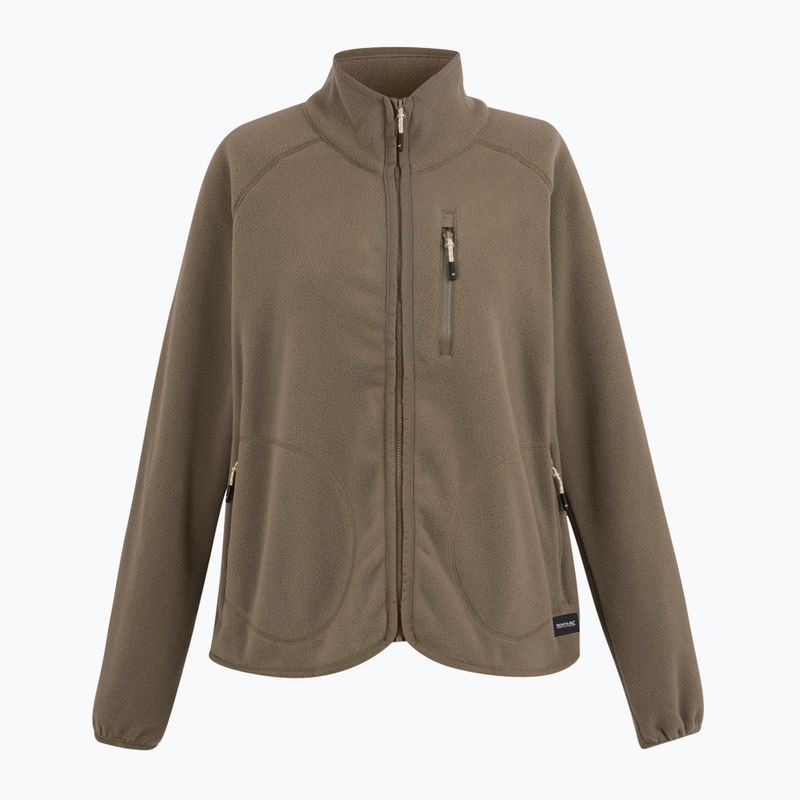 Bluza polarowa damska REGATTA Frankie Full Zip mocha 6