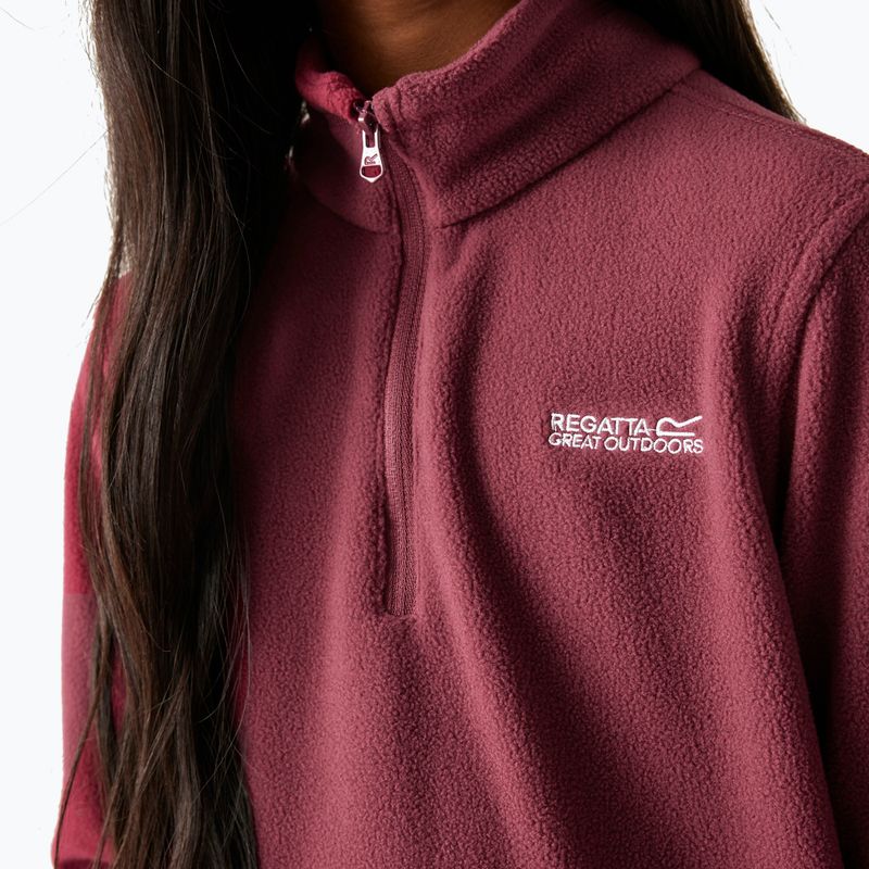Bluza polarowa dziecięca REGATTA Hot Shot II dark pimento 7