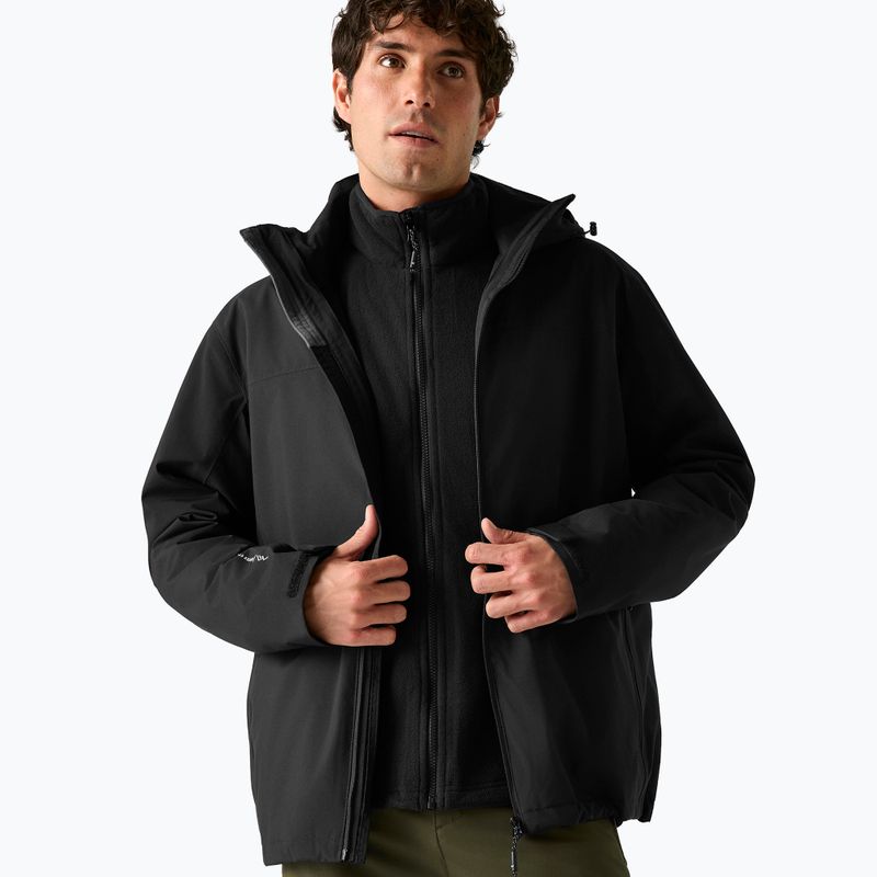 Kurtka 3w1 męska REGATTA Coriver 3in1 2026 black/black 4