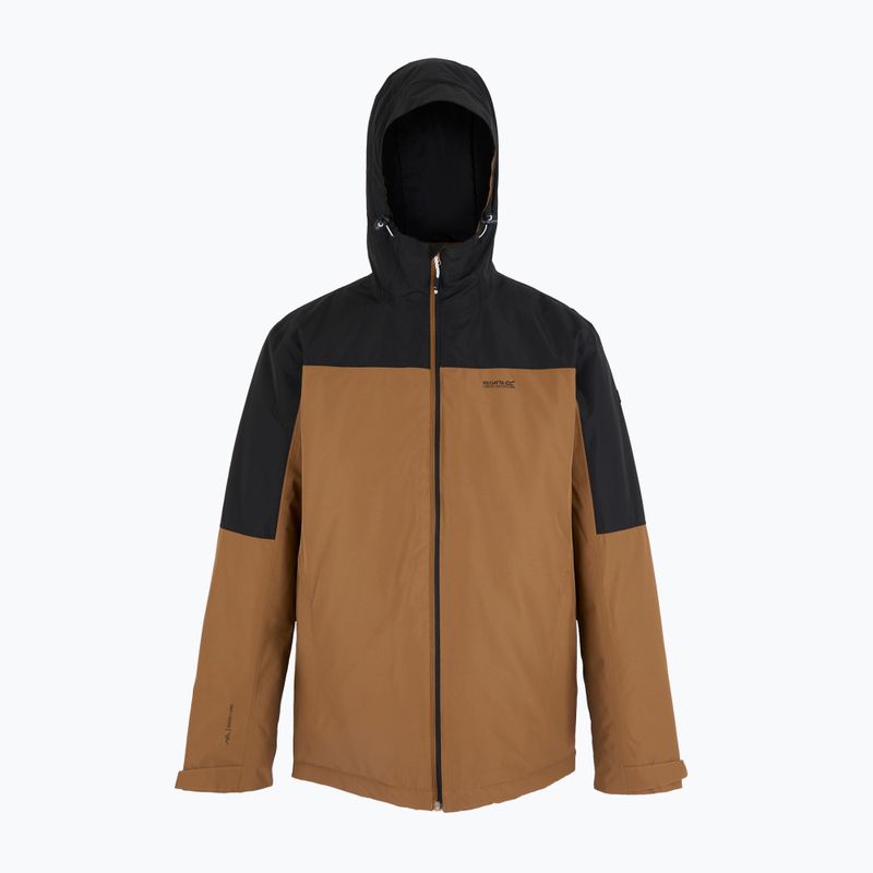 Kurtka przeciwdeszczowa męska REGATTA Thornridge nut brown/black 9