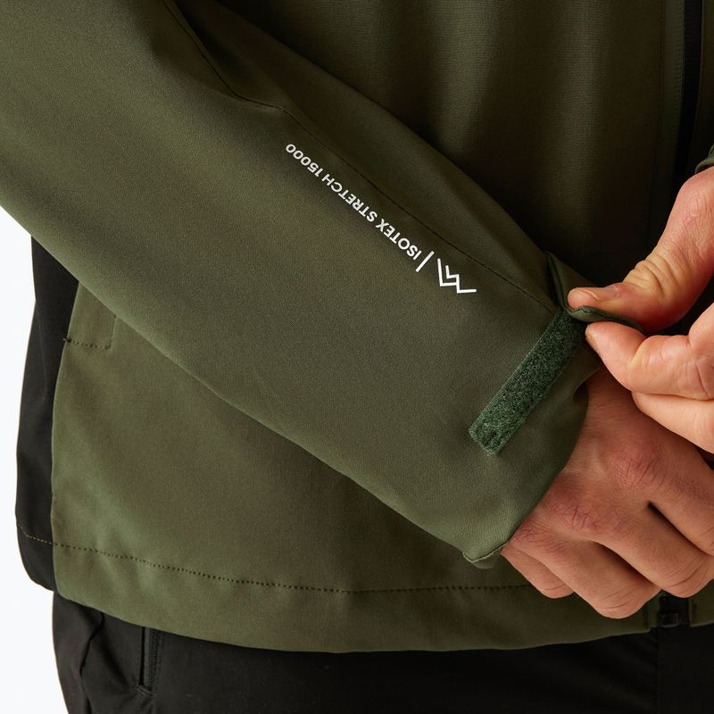 Kurtka softshell męska REGATTA Birchdale II olive night/black 8