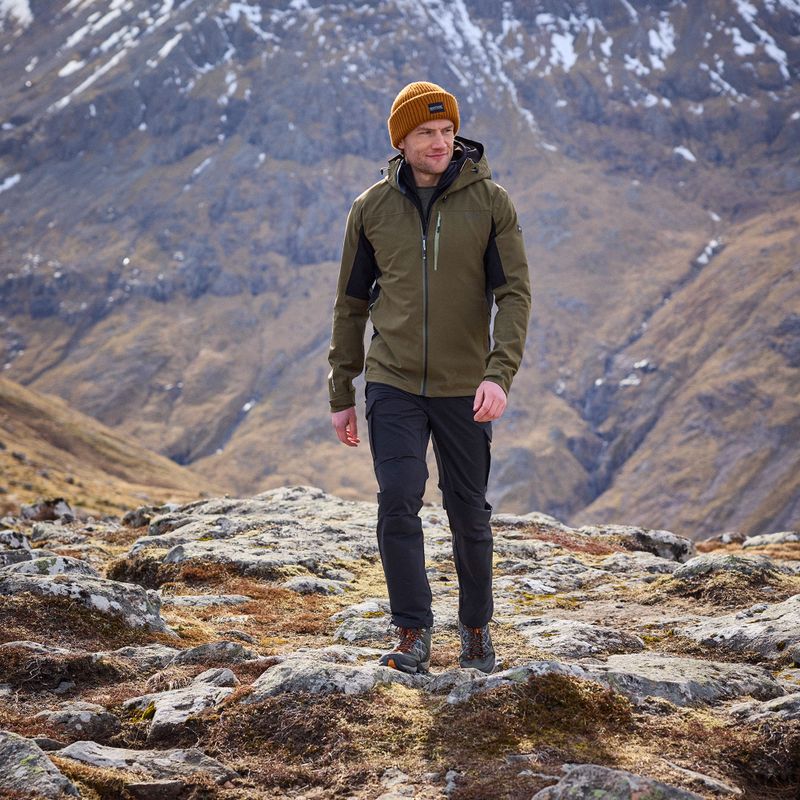 Kurtka softshell męska REGATTA Birchdale II olive night/black 14