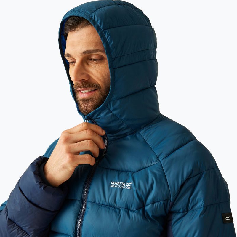 Kurtka ocieplana męska REGATTA Hooded Dalent moonlight denim/navy 4
