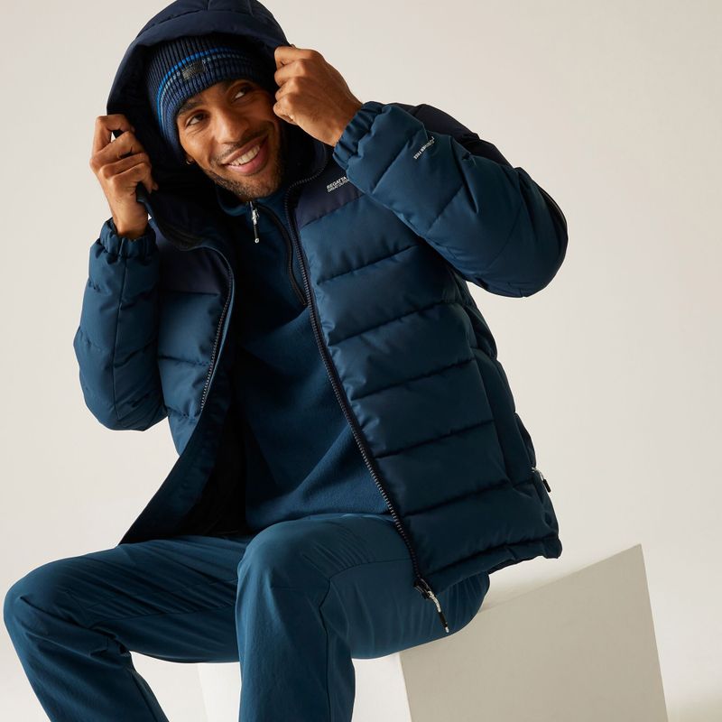 Kurtka ocieplana męska REGATTA Aldthron moonlight denim/navy 11