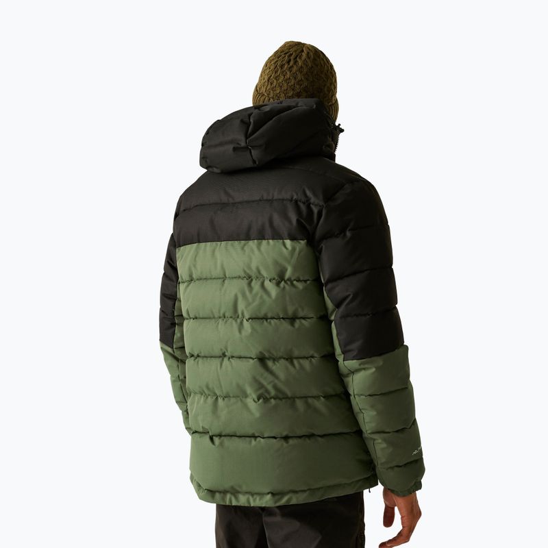 Kurtka ocieplana męska REGATTA Aldthron olive night/black 3