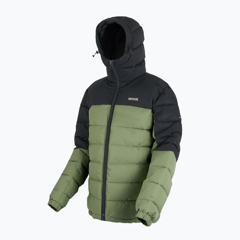 Kurtka ocieplana męska REGATTA Aldthron olive night/black 11