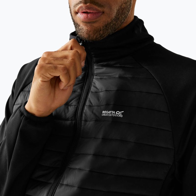 Kurtka hybrydowa męska Regatta Clumber Hybrid black 4