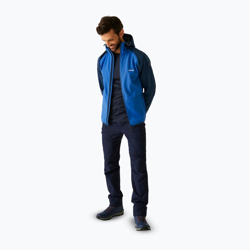 Kurtka softshell męska REGATTA Arec III snorkel blue/moonlight denim 2