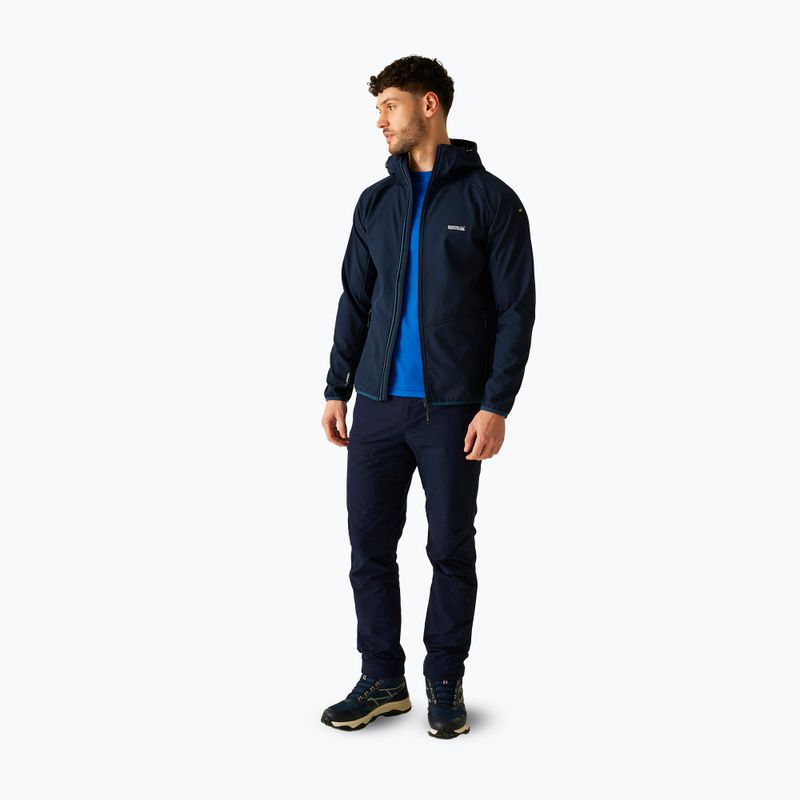 Kurtka softshell męska REGATTA Arec III navy/moonlight denim 2