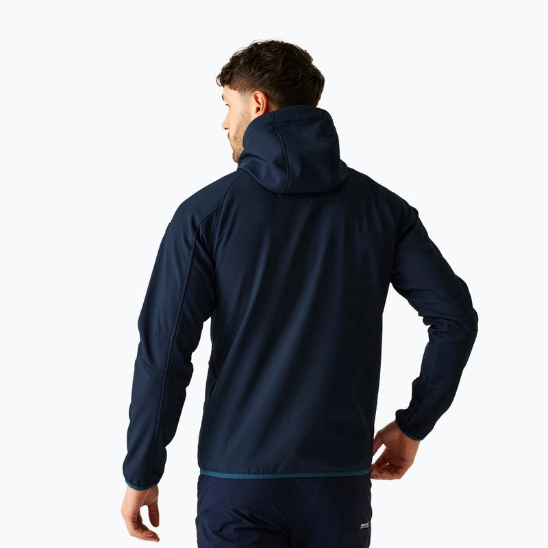 Kurtka softshell męska REGATTA Arec III navy/moonlight denim 3