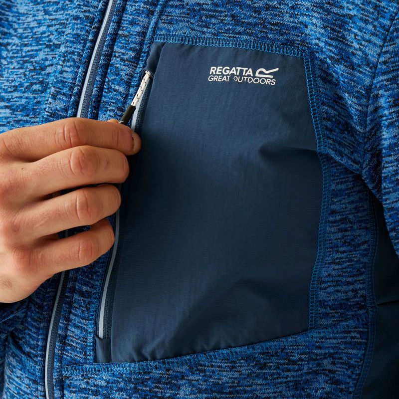 Bluza męska REGATTA Alven snorkel blue/moonlight denim 4