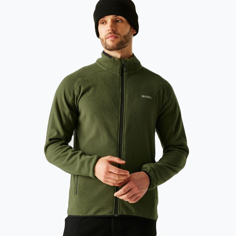 Bluza polarowa męska REGATTA Hadfield olive night