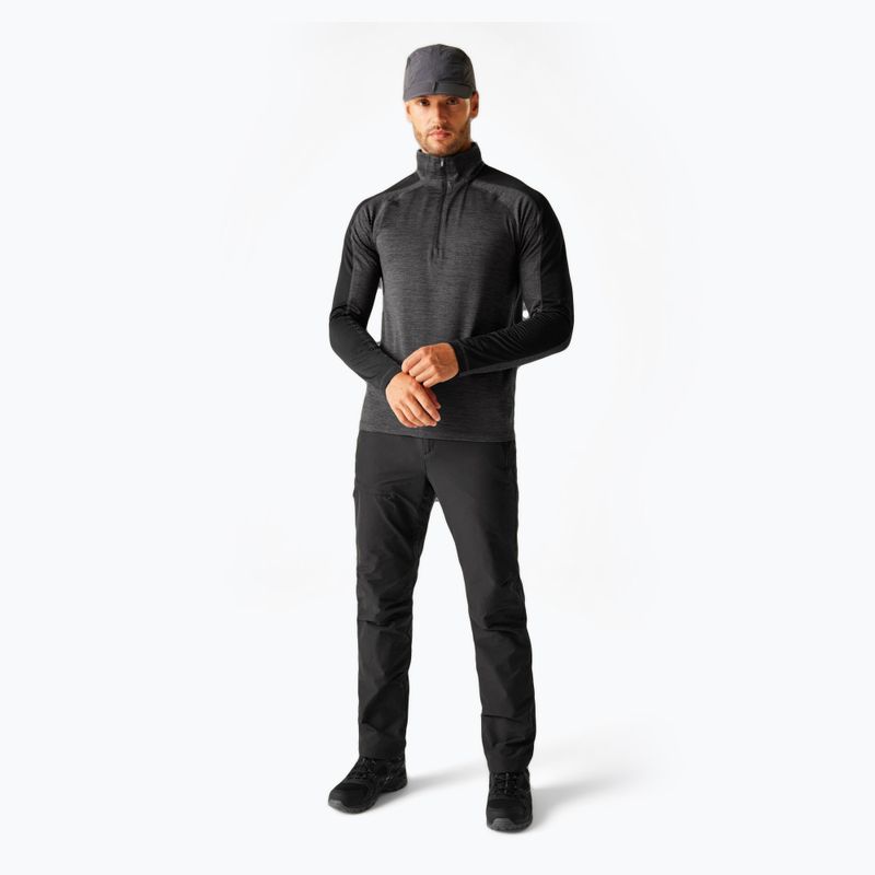 Bluza męska REGATTA Hepley ash/black 2