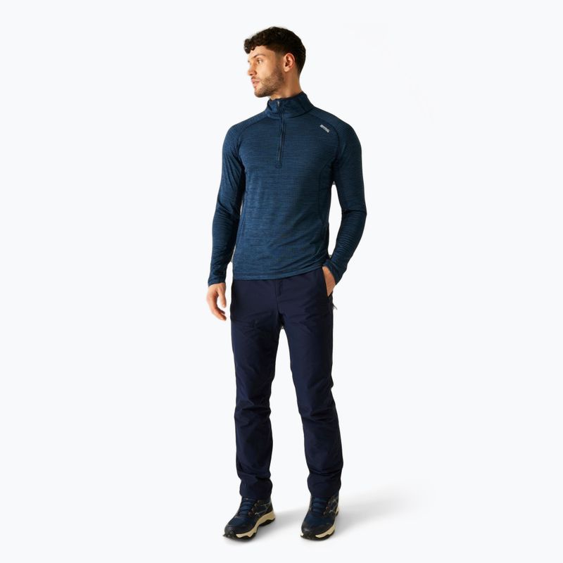 Bluza polarowa męska REGATTA Yonder II moonlight denim 2