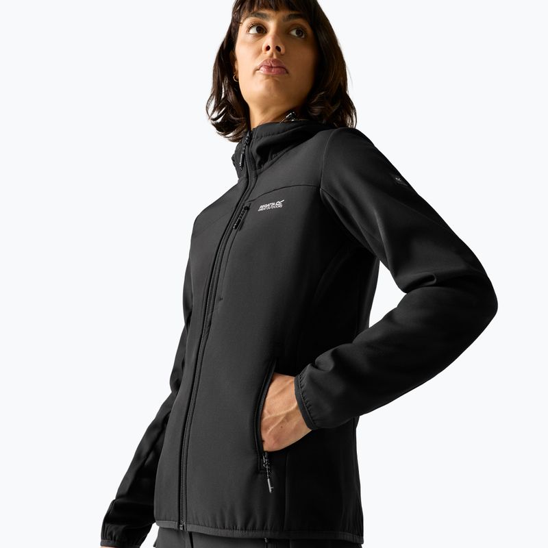 Kurtka softshell damska REGATTA Ossek black 3