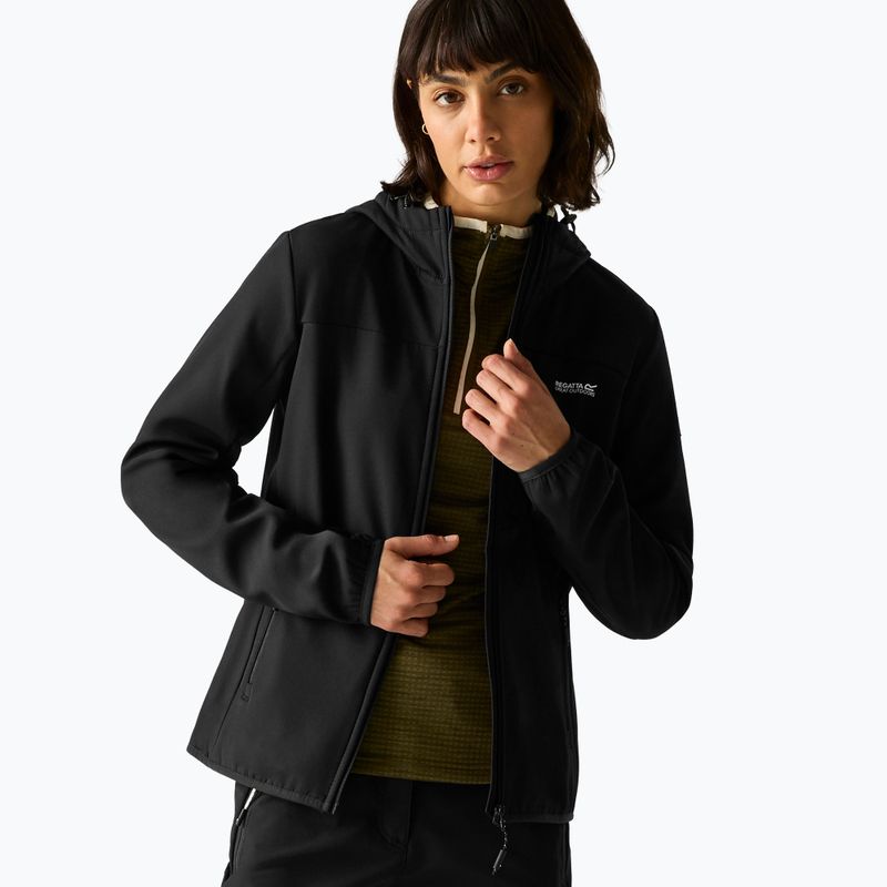 Kurtka softshell damska REGATTA Ossek black 4