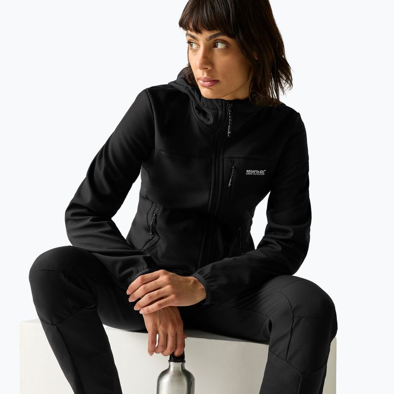 Kurtka softshell damska REGATTA Ossek black 5