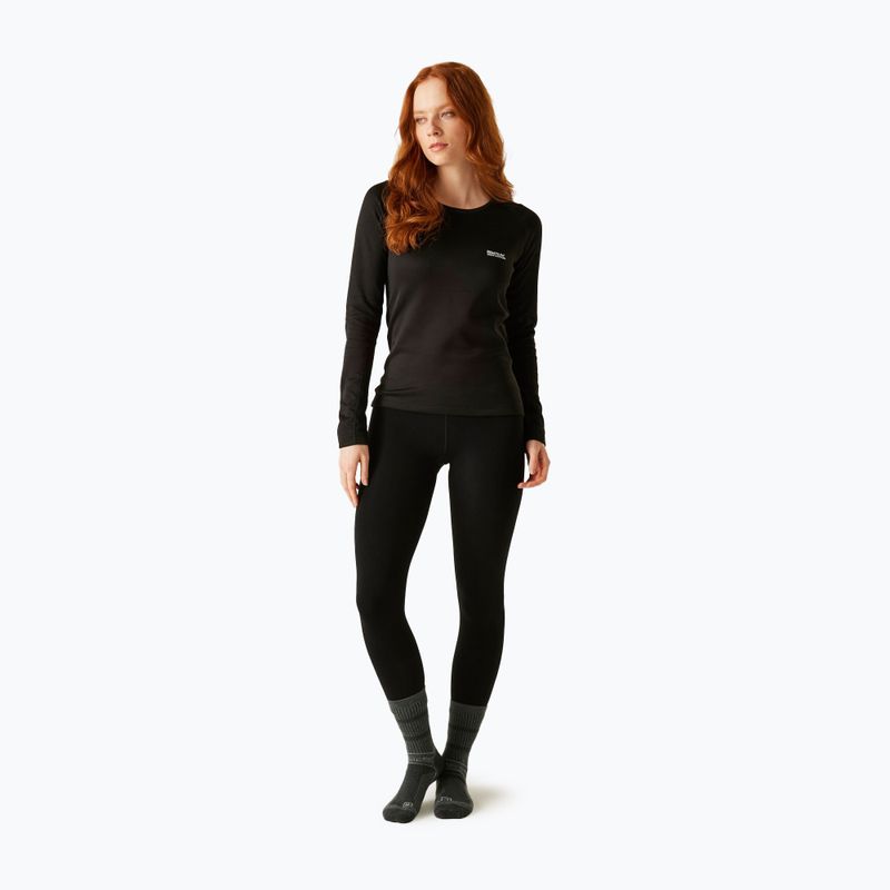 Legginsy termoaktywne damskie Regatta Thermal Stretch black 2