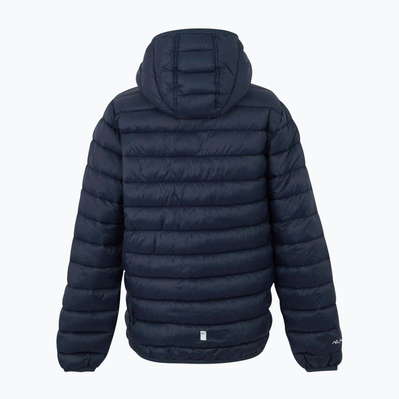 Kurtka dziecięca REGATTA Hooded Marizion navy/gold flake 2