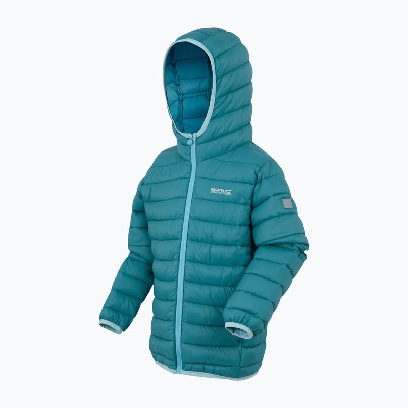 Kurtka dziecięca REGATTA Hooded Marizion storm blue/nordic blue 3