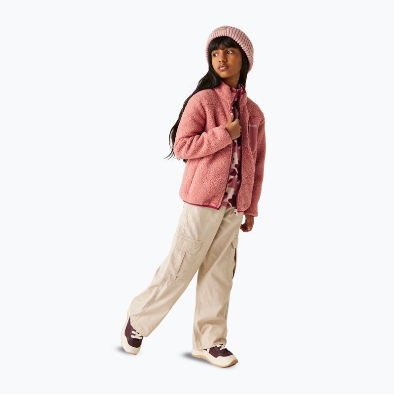 Bluza dziecięca REGATTA Frankie Warm dusty rose 2