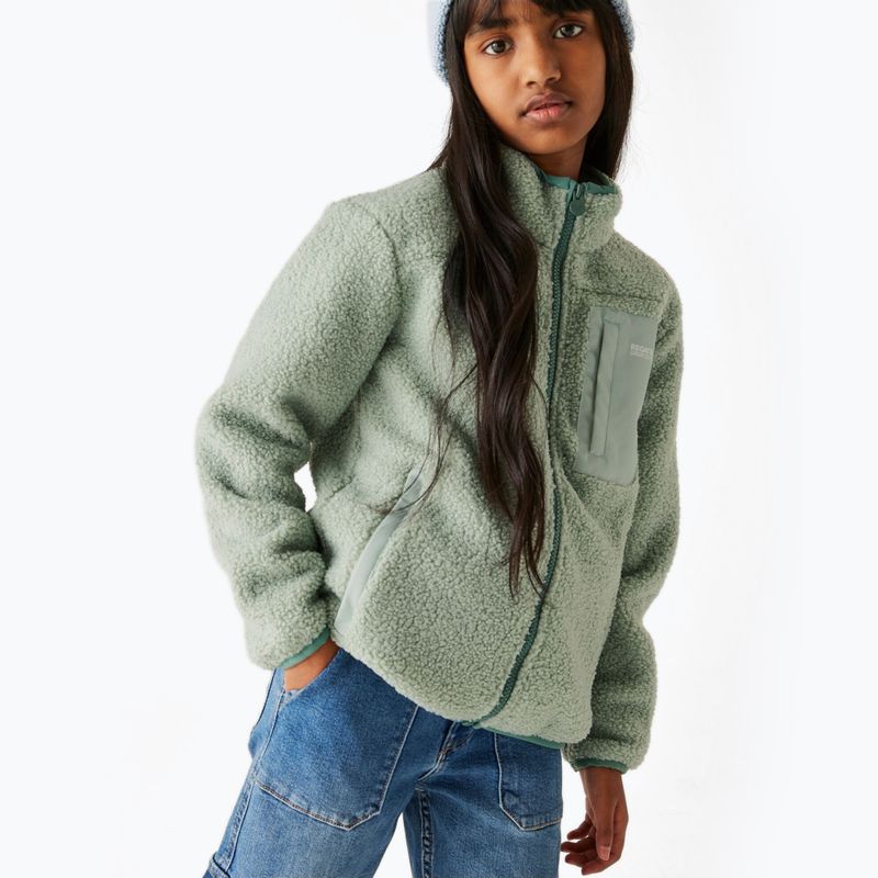 Bluza dziecięca REGATTA Frankie Warm green haze 4