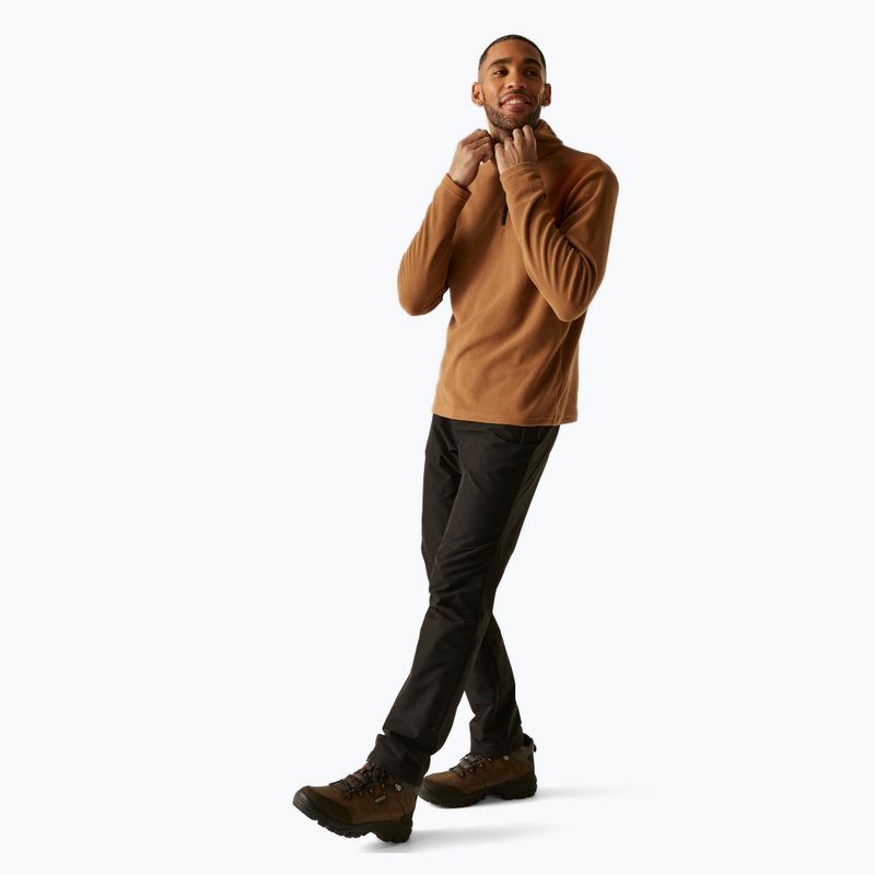 Bluza polarowa męska REGATTA Thompson nut brown 2