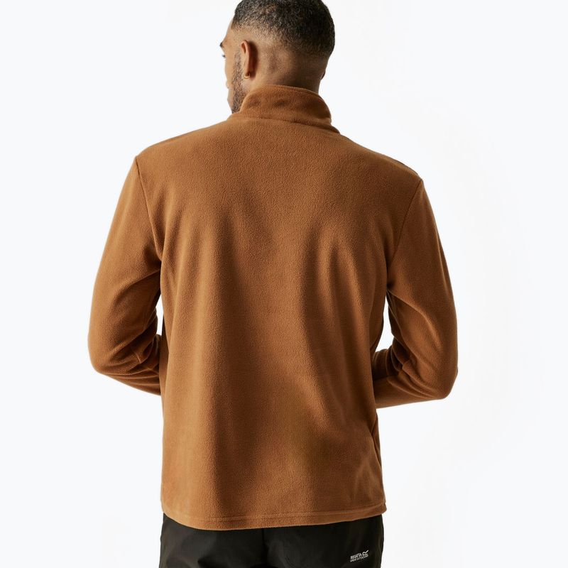 Bluza polarowa męska REGATTA Thompson nut brown 3