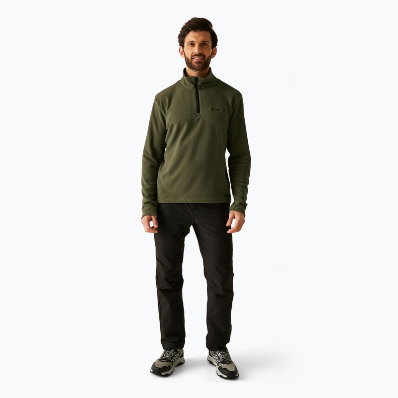 Bluza polarowa męska REGATTA Thompson olive night 2