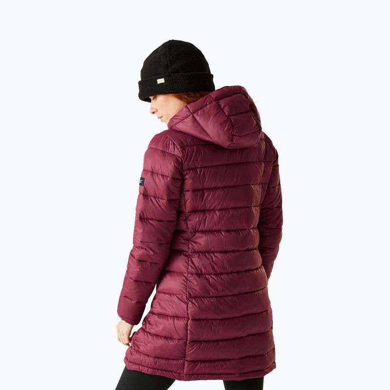 Płaszcz ocieplany damski REGATTA Starler dark pimento 3